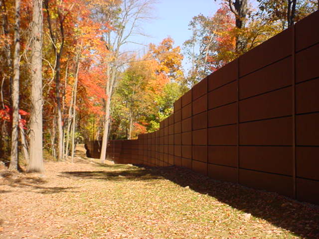 Specialty – Sound Barrier Wall, Saddle River, NJ 2002  3